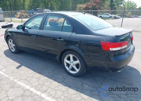 2008 Hyundai Sonata Limited V6/Se V6 из США, поврежденный, VIN 5NPEU46F08H391887